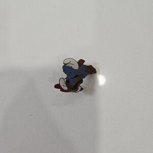 Vintage Smurf with Guitar Pin